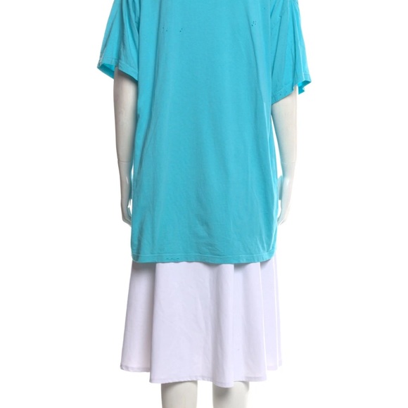 Amiri teal teddy bear shirt - Picture 9 of 10